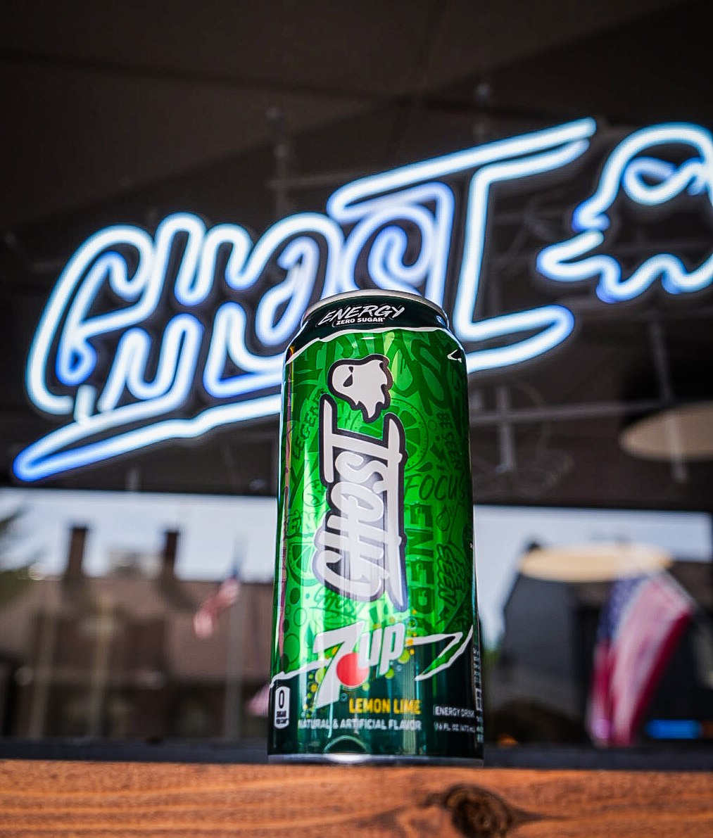 A cold energy drink at SYNQ