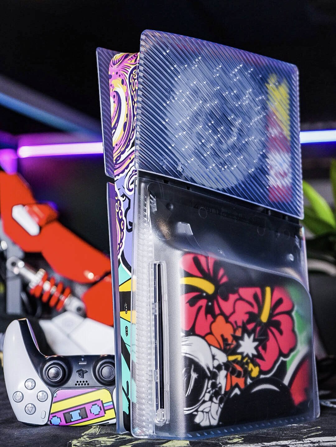 A handheld gaming system at SYNQ